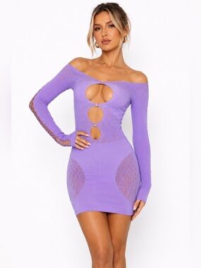 back track long sleeve embellished mini dress taupe Back Track Long Sleeve Embellished Mini Dress Taupe